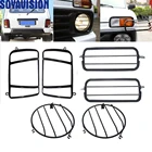 Передняя светодиодная передняя фара для автомобиля, противотуманная фара, задсветильник фара, защитная рамка, накладка, аксессуары для LADA NIVA, головка переключения передач