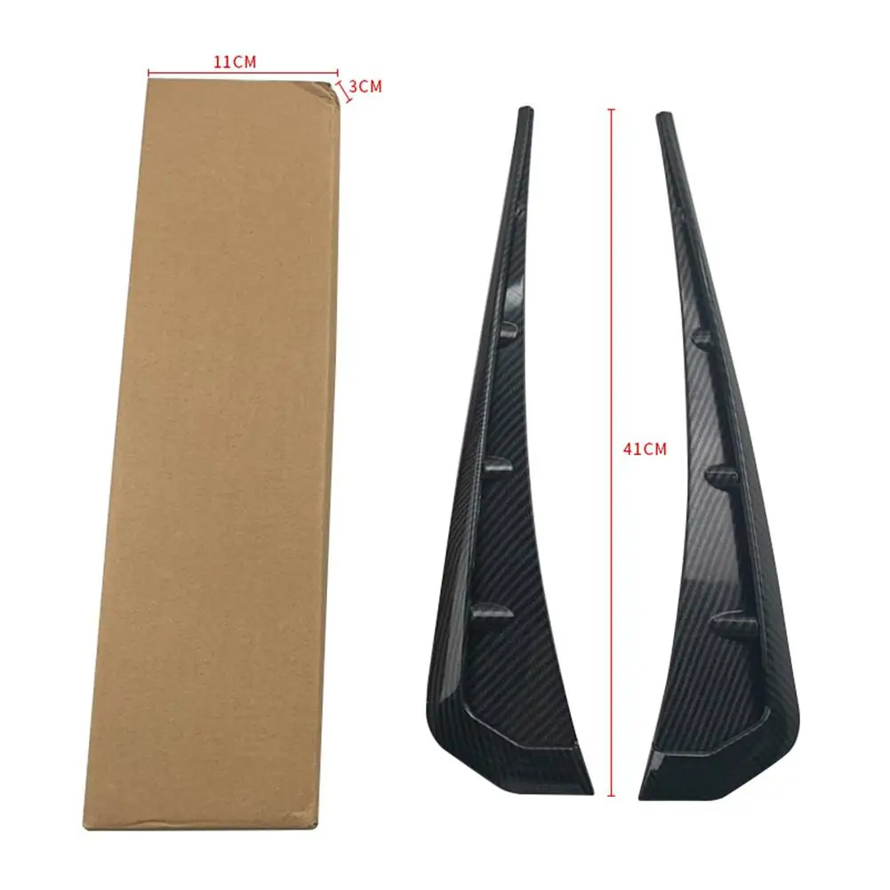 2 шт. автомобиль листовая пластина моделирование выходное отверстие из