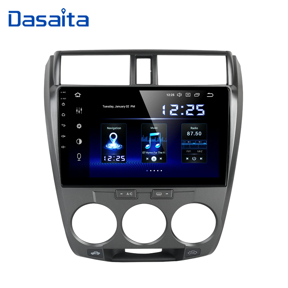 10 2 &quotавтомобильное радио GPS для Honda City Android 0 головное устройство 4G 64G