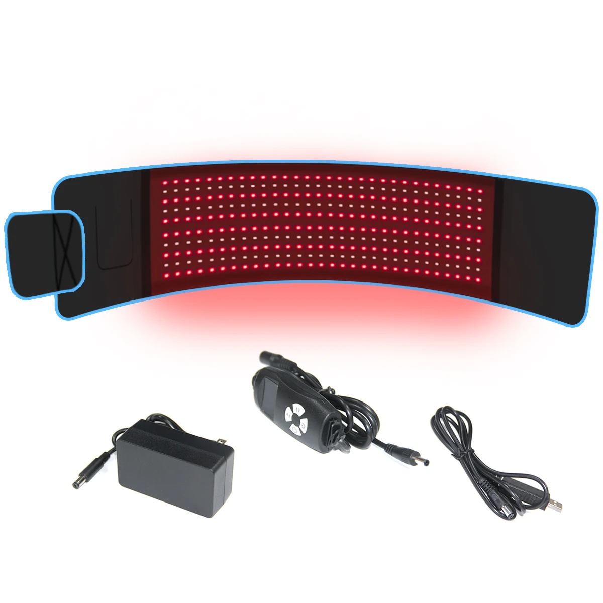 LED Red Light and Near Infrared Light Therapy Devices 660nm 850nm Large Pads Wearable Wrap for Pain Relief