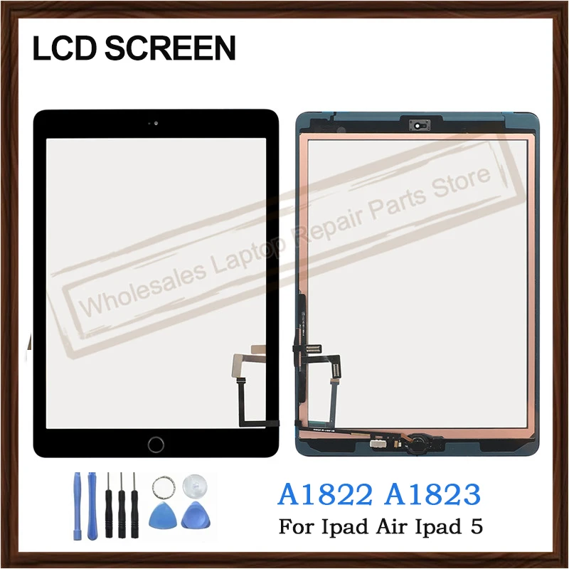 ЖК дисплей A +++ для Ipad Air 5 A1822 A1823 сенсорный экран с дигитайзером передняя