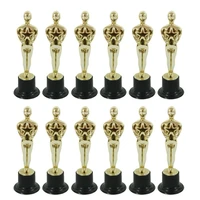 12pcs oscar statuette mold reward the winners magnificent trophies in ceremonies and festivitie cake decoration tools