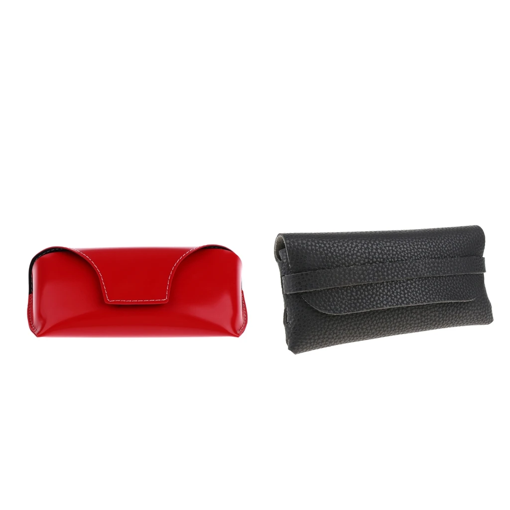 Мягкие солнцезащитные очки для мужчин и женщин 2 шт. чехол хранения очков