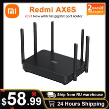 Xiaomi Redmi Ax6S Wifi Router Signal Booster Repeater Extend Gigabit Amplifier Wifi 6 Nord Vpn Mesh 5GHz Wifi Router For home mi