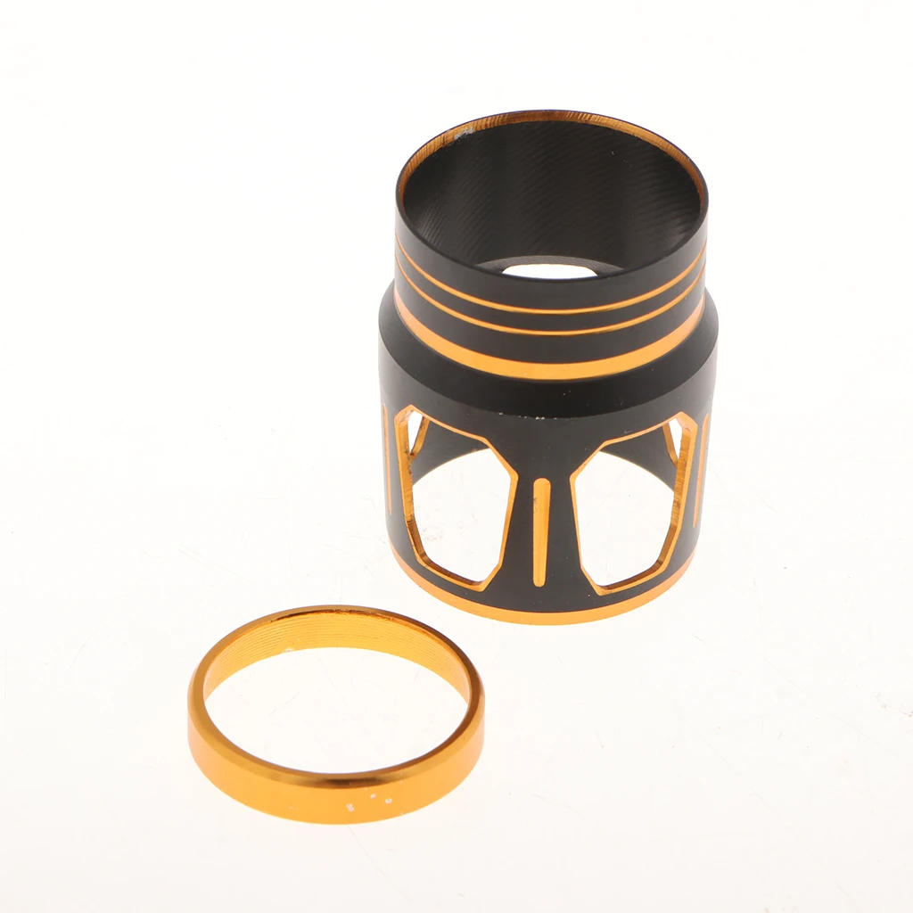 Lightweight Spinning Rod Reel Seat Locking Nut Insert Trim Ring DIY Fishing Building Components | Спорт и развлечения