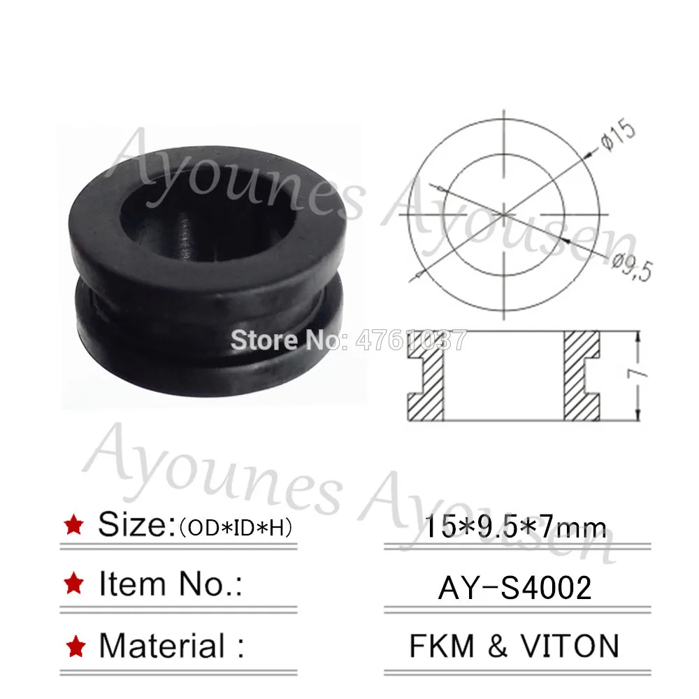 

Free Shipping 50pcs For Mazda Toyota Mitsubishi Fuel Injector Rubber seal Grommet Repair Kits Upper Seal AY-S4002