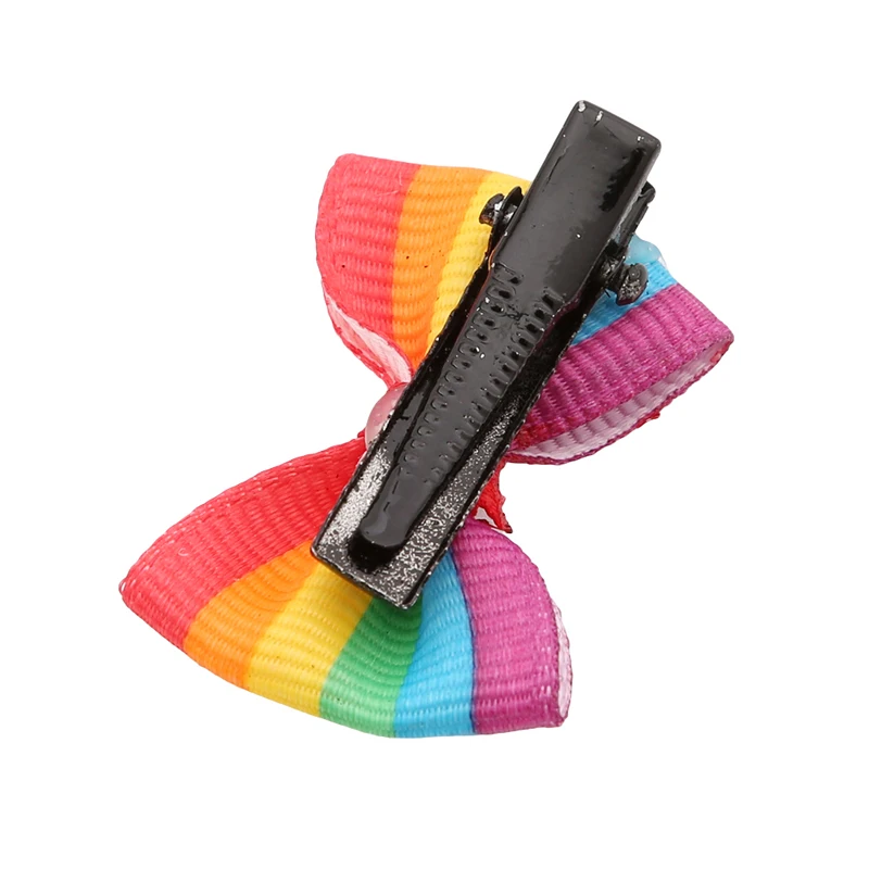 

50pcs/lot Mixed Color Bowknot Kids Baby Children Hair Clip Bow Pin Barrette Hairpin Ornament Accessories For Girls SA882198