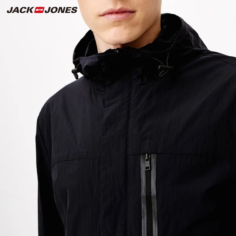 JackJones Мужская куртка с капюшоном спортивная короткая мужская одежда 218321510 |