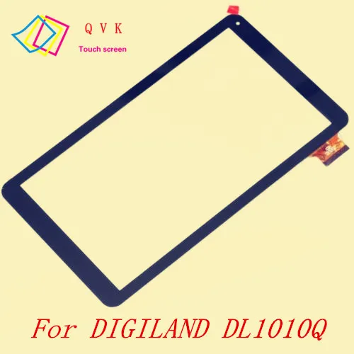 10.1inch for DIGILAND DL1010Q 8613 tablet pc capacitive touch screen glass digitizer panel free shipping
