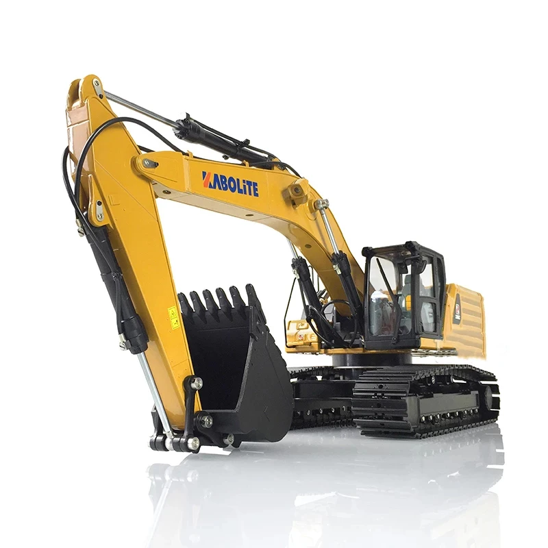 

HUINAK336GC RC 2.4G 1/16 Metal Hydraulic Excavator Model Gift Car Battery Radio TH18067-SMT Remote Control Excavator