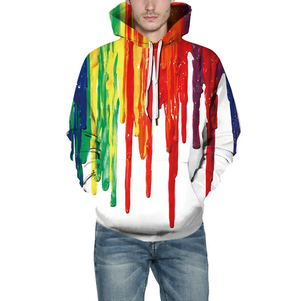 2019 Multi-Styles Adult Man Big Pocket Long Sleeve Hoodie Outwear Male Pullover Casual 3D Print Hooded Sweatshirt Plus Size | Мужская