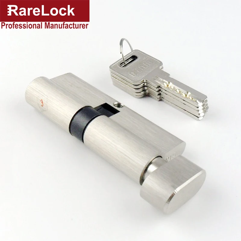 Цилиндр Европейский профиль врезной латунный дверной замок с 5 компьютерными