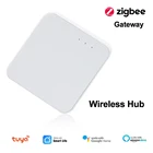 Умный шлюз Tuya ZigBee, хаб для умного дома, переключатель с дистанционным управлением через Wi-Fi, релейный модуль на 1 канал, 2 канала, работает с шлюзом Alexa 2021