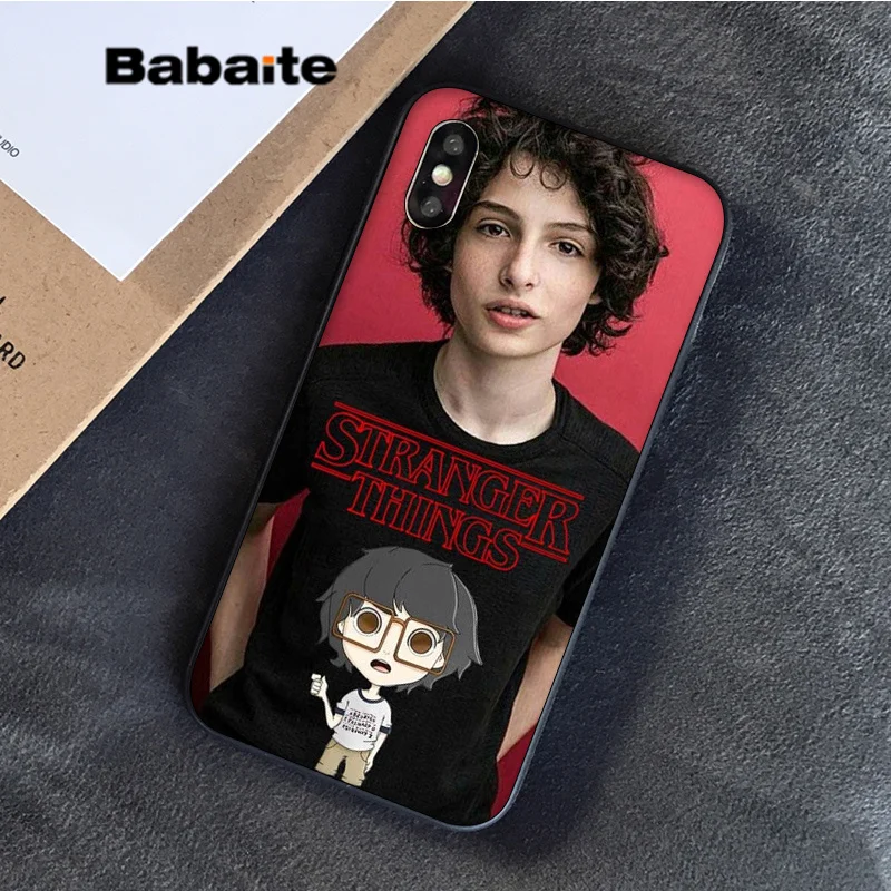 Babaite Stranger Things Сезон 3 Finn Wolfhard черный чехол для телефона для Apple iPhone 11 pro max 8 7 6 6S Plus X XS MAX 5 5S SE XR
