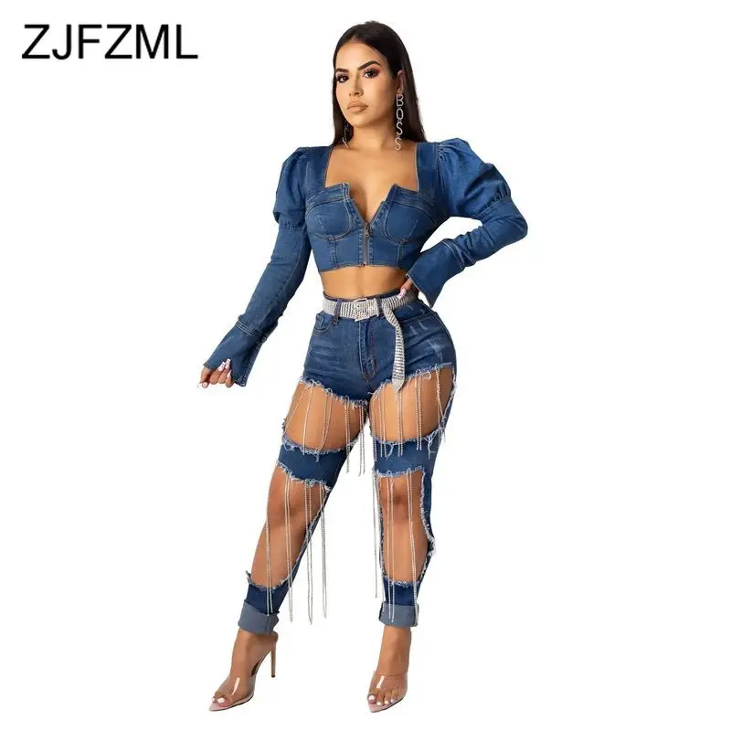 Женский Джинсовый укороченный топ с открытой спиной облегающая футболка