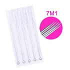 5 50100 палочек 7M1 тату иглы премиум класса тату иглы для DIY рука тыкать палочки