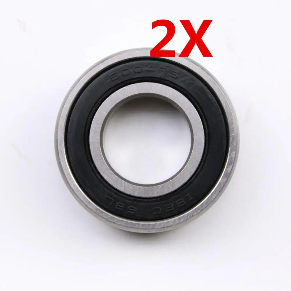 

6004-2RS chrome Lubricated 6004RS Rubber Sealed Ball Bearing 20x42x12mm