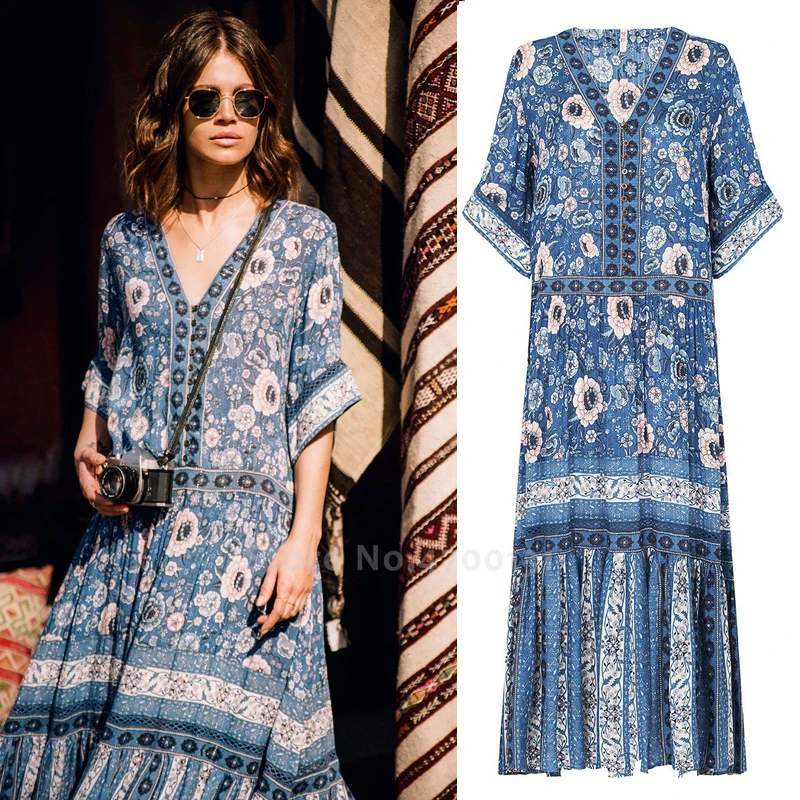 Летние платья для отпуска на море Тайланд одежда путешествий Пляжное