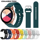 Ремешок силиконовый для наручных часов, браслет для Samsung Galaxy Watch Active 3 Active 2 Gear S2 Amazfit bip 22 мм Honor Magic watch 22 мм
