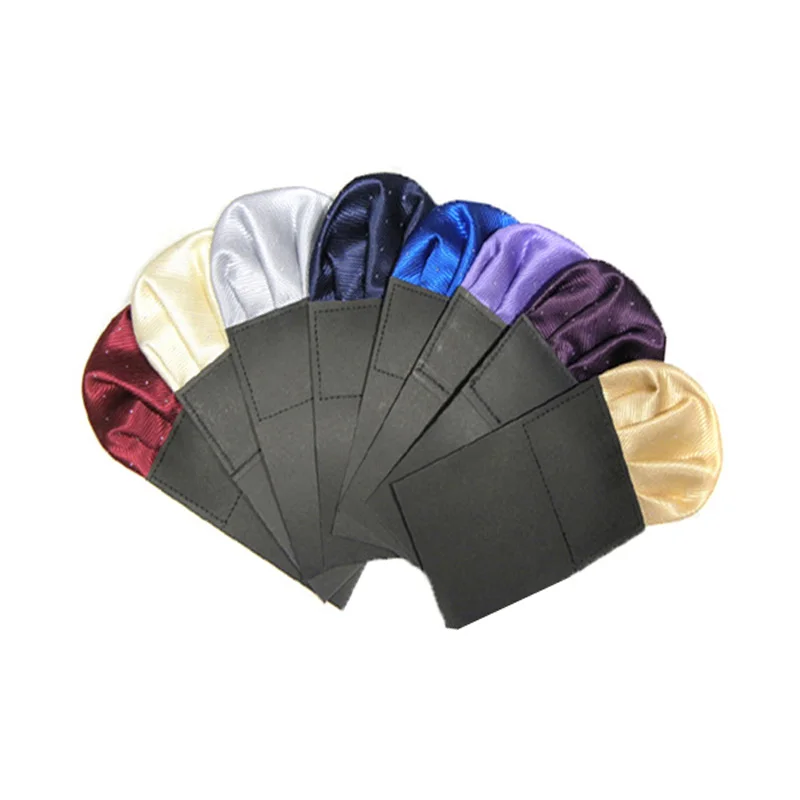 Мужской полиэфирный Шелковый предварительно складной карманный квадратный