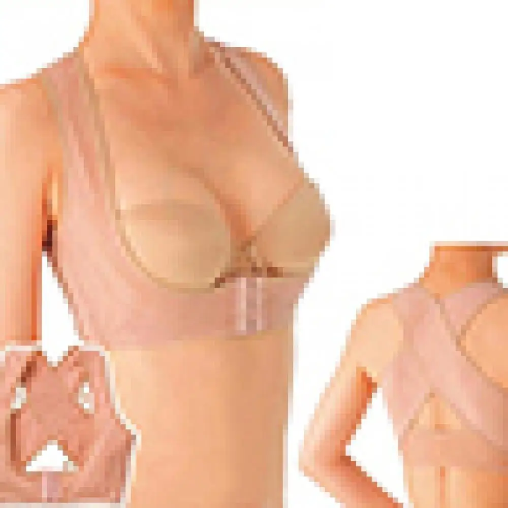 Женская Массажная шаль бандаж на грудь поддерживающий пояс Корректор осанки