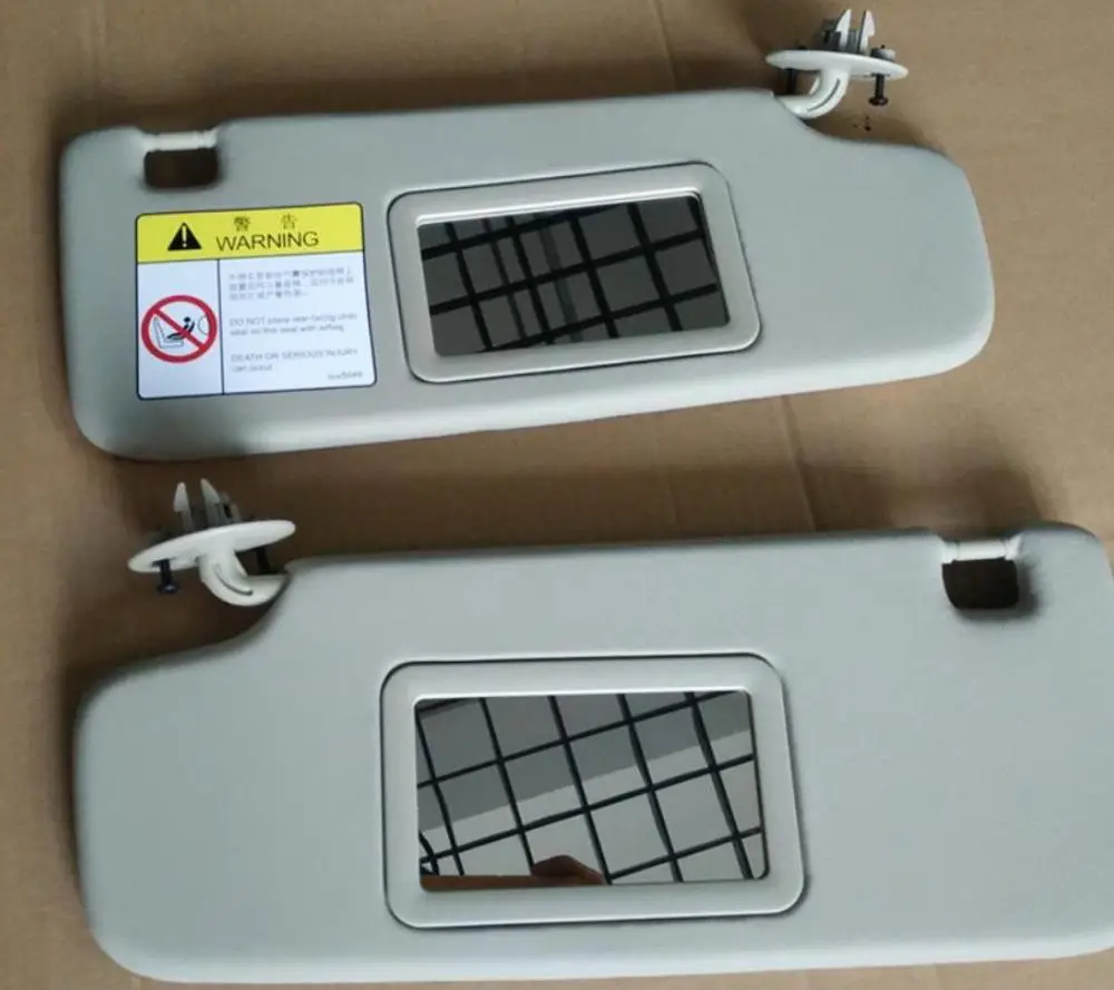 Накладная консоль для салона автомобиля солнцезащитный козырек с зеркалом в