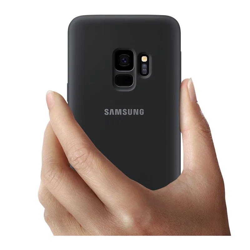 Чехол для телефона Samsung Galaxy S9 Plus + G965 SM-G965F G965FD G960 SM-G960F чехол из жидкого силикона