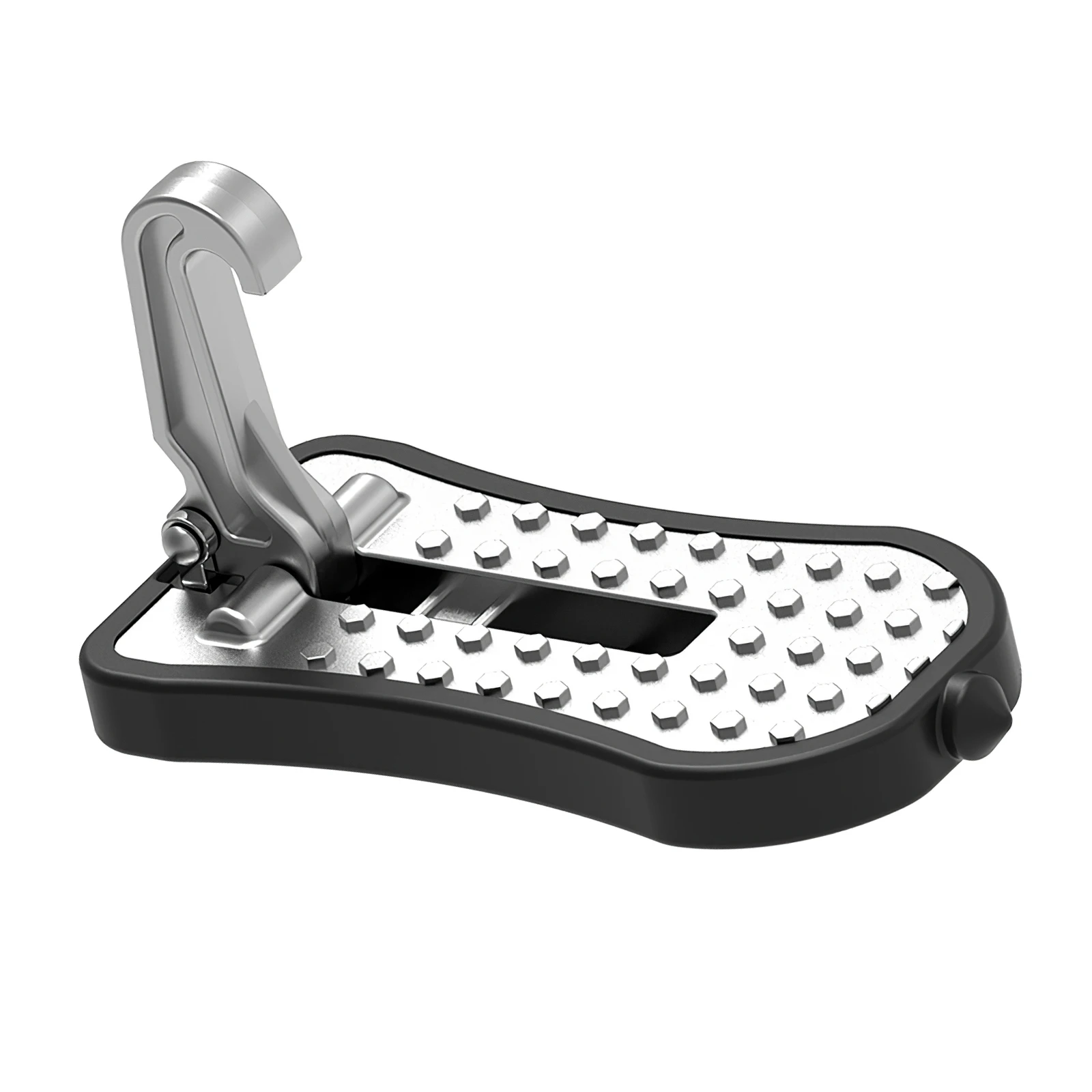 

TiOODRE Car Door Step Aluminum Alloy Vehicle Folding Ladder Easy Access to Car Rooftop Door Pedal Multi-Purposes Door Foot Pegs