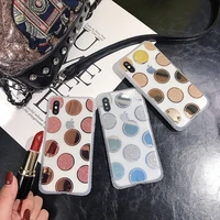 electroplated polka dot glitter phone case for iphone 11 pro x xs max xr 7 8 plus se 2020 transparent back cover