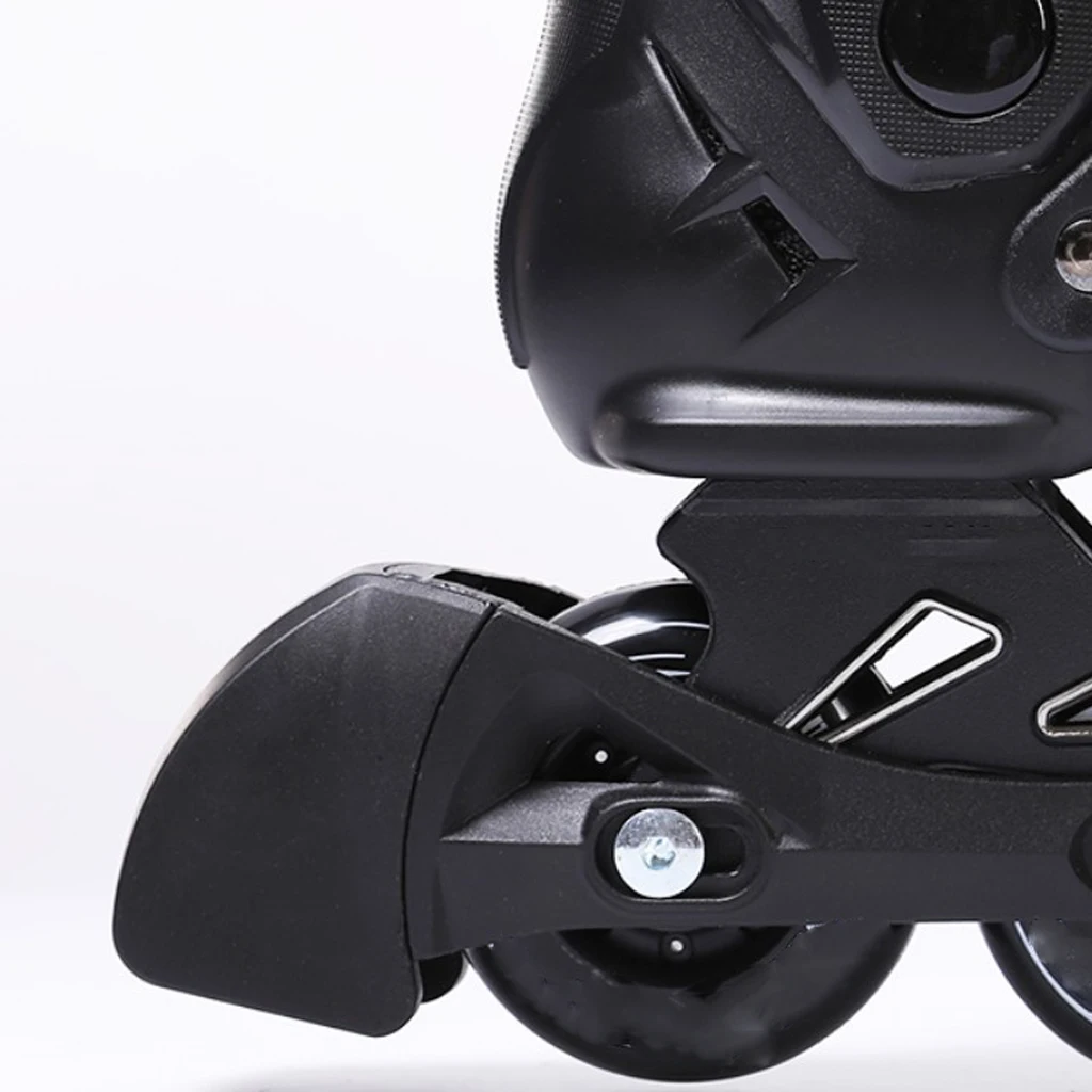 Универсальные пластиковые Нескользящие роликовые коньки тормозные колодки для