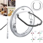 Окошко для домашних животных, круглая откидная дверь с 4 дверцами и подкладкой, для кошек, щенков, собак