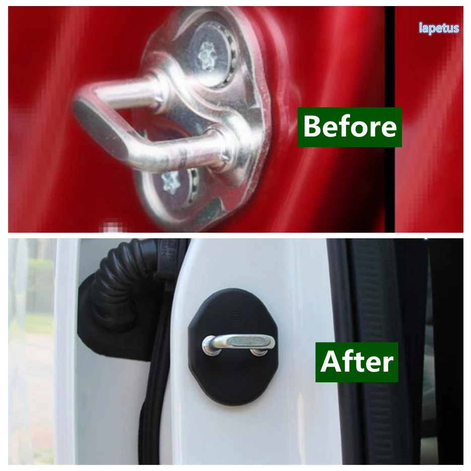 Защитная накладка на Внутренний дверной замок автомобиля декоративная раму 4