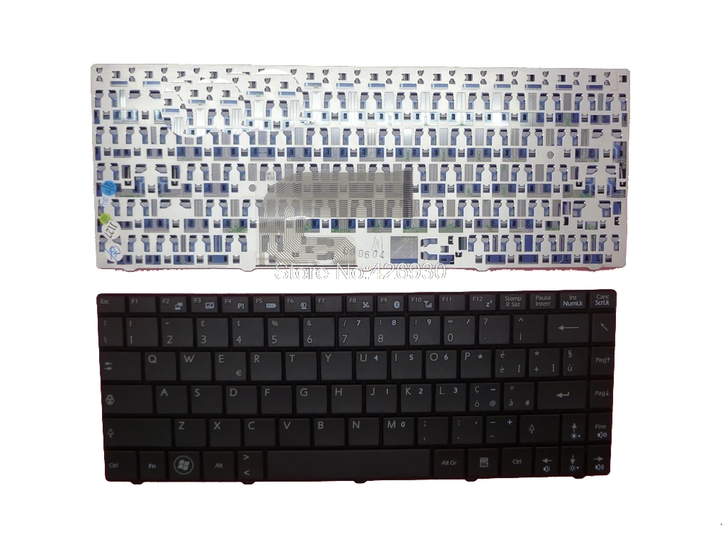 Клавиатура IT FR для MSI CR400 CR400X CR401 EX460 EX460X EX461 L2300 U200 U210 U210X U230 U250 X300 X340X X400X X410X X430 X610 |