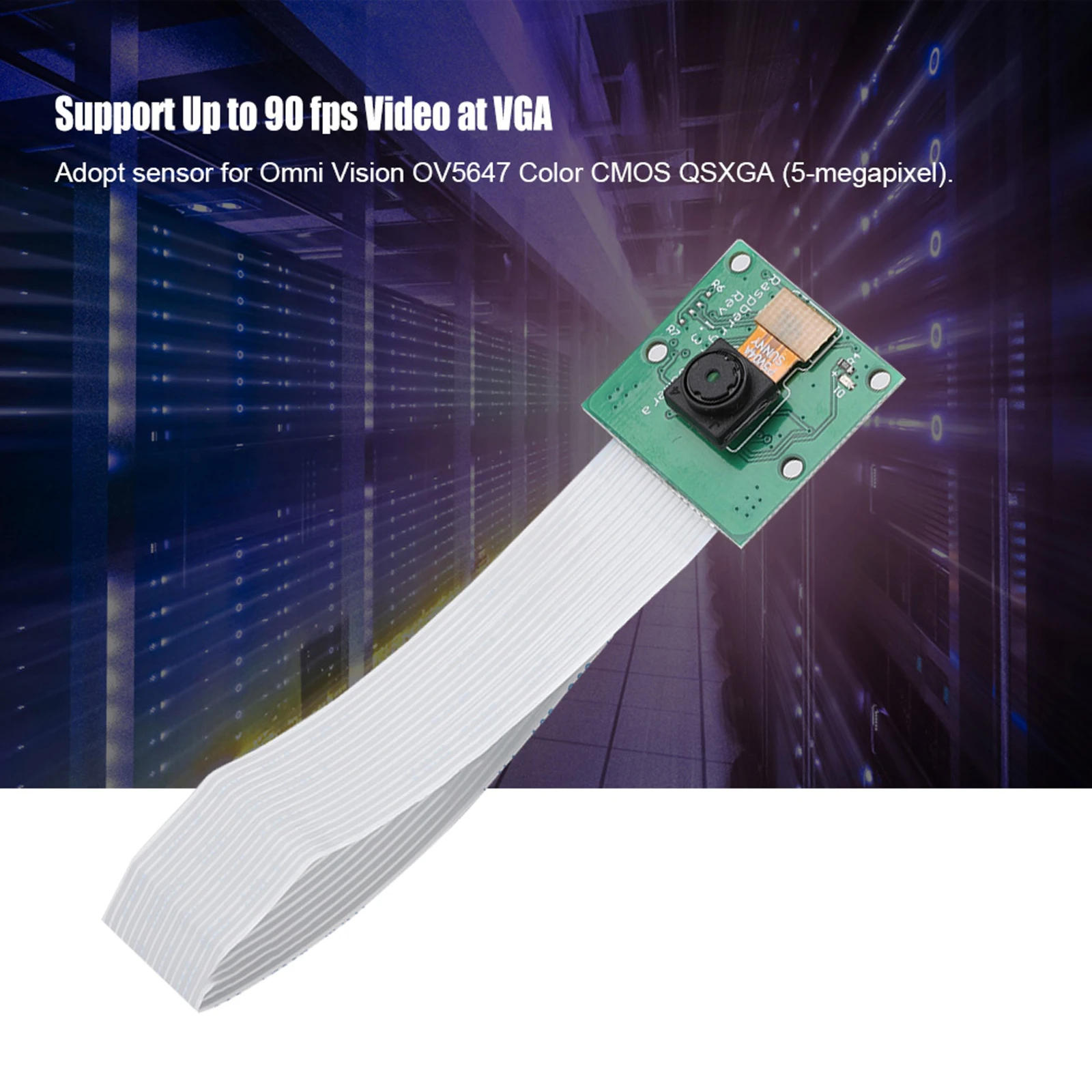 5-мегапиксельная Csi Интерфейс Камера для Raspberry Pi 3 2b широкий угол обзора печатных