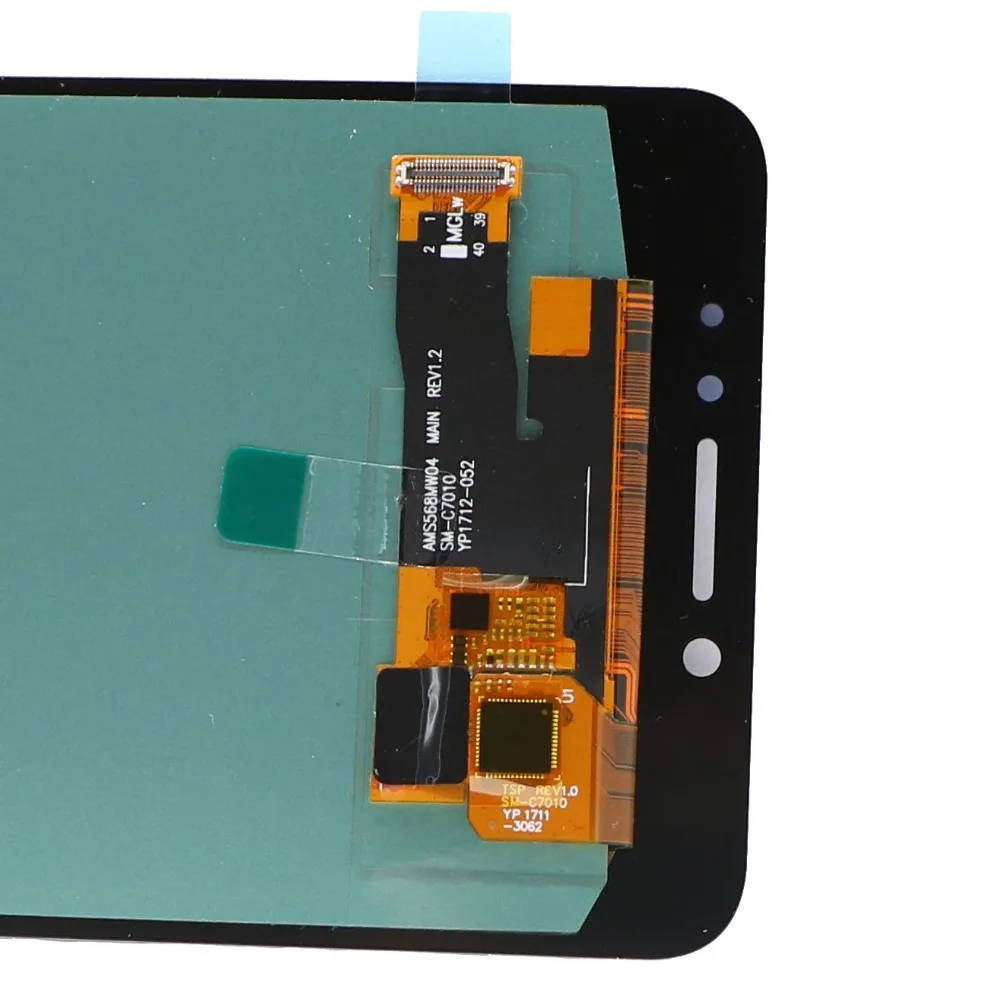 Супер AMOLED ЖК-экран для Samsung Galaxy C7 Pro C7010 ЖК-дисплей сенсорный дигитайзер сборка C7 PRO ЖК-дисплей с контролем яркости