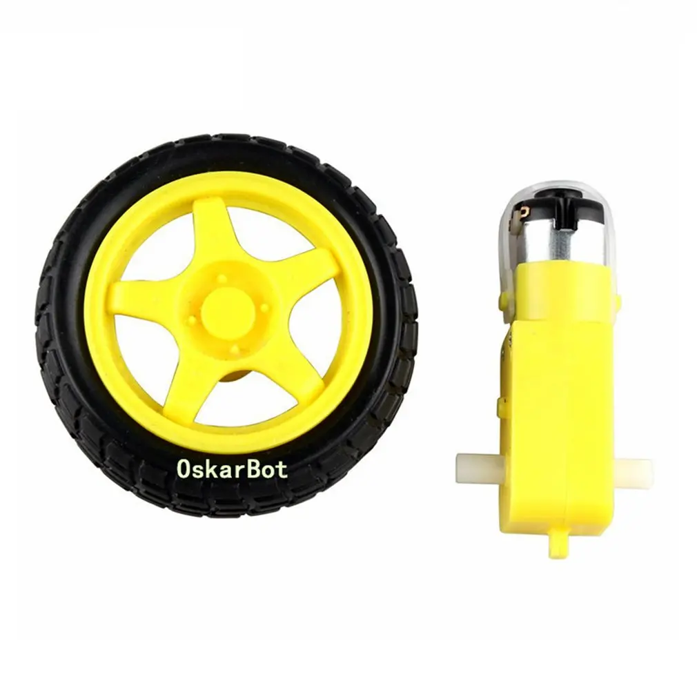 Смарт-мотор TT для автомобиля мотор-редуктор с поддерживающими колесами умный