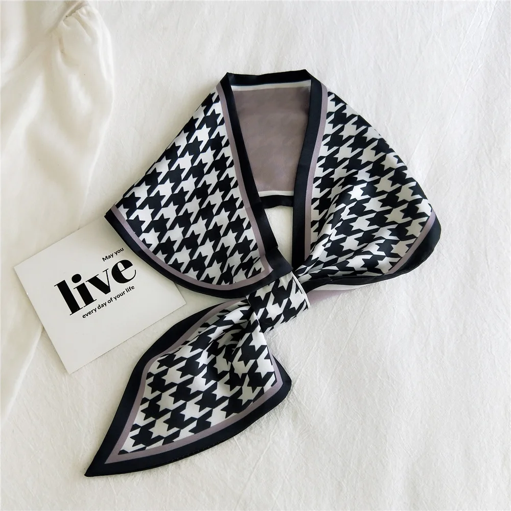 Новинка женский шейный платок бандана роскошные Брендовые женские шарфы для