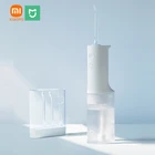 Новый портативный ирригатор для полости рта XIAOMI Mijia, Электрический Водонепроницаемый Стоматологический Ирригатор, ирригатор для полости рта, 200 мл, 1400 размин