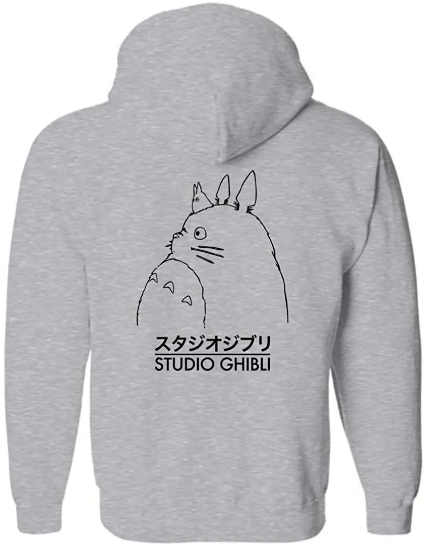 Студия Ghibli | Аниме Фанаты Тоторо вдохновили унисекс толстовка на молнии для