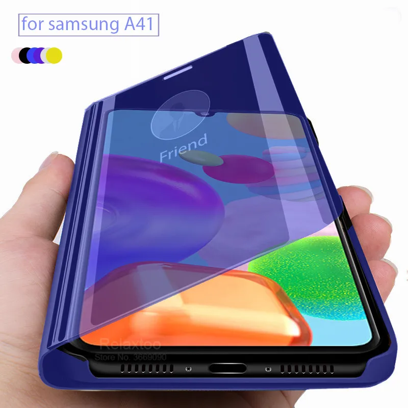 Зеркальный Чехол книжка для Samsung Galaxy a41 6 1 дюйма|Бамперы| |