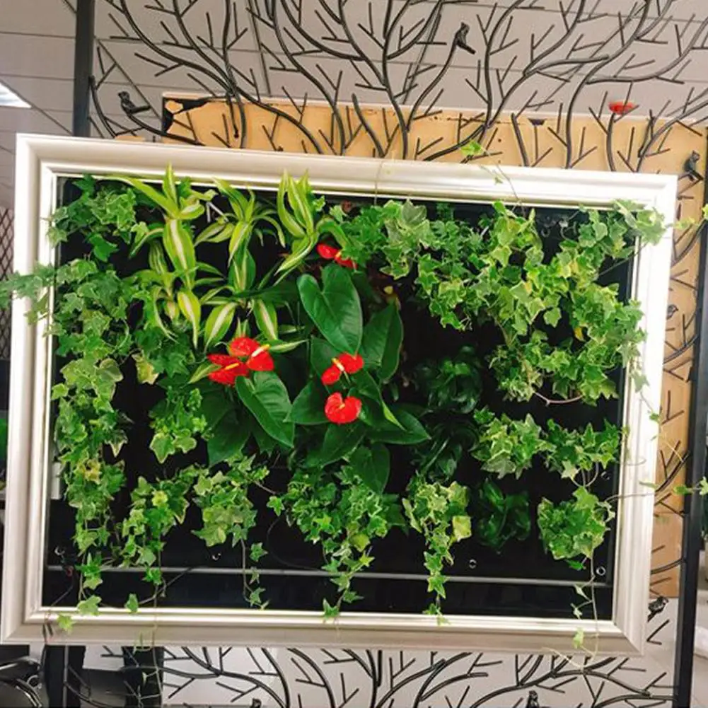 Настенный мешок для посадки деревьев висящий цветочный горшок сумка хранения