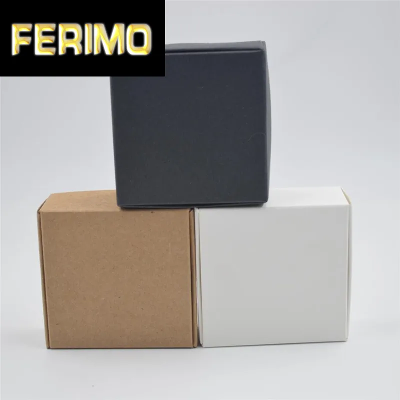 50 шт. маленькая коробка для упаковки мыла ручной работы|Подарочные сумки и