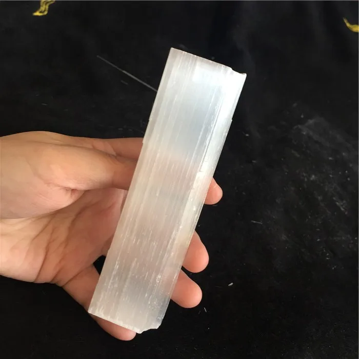 500 г натуральный драгоценный камень гипсовые палочки селенита энергетические