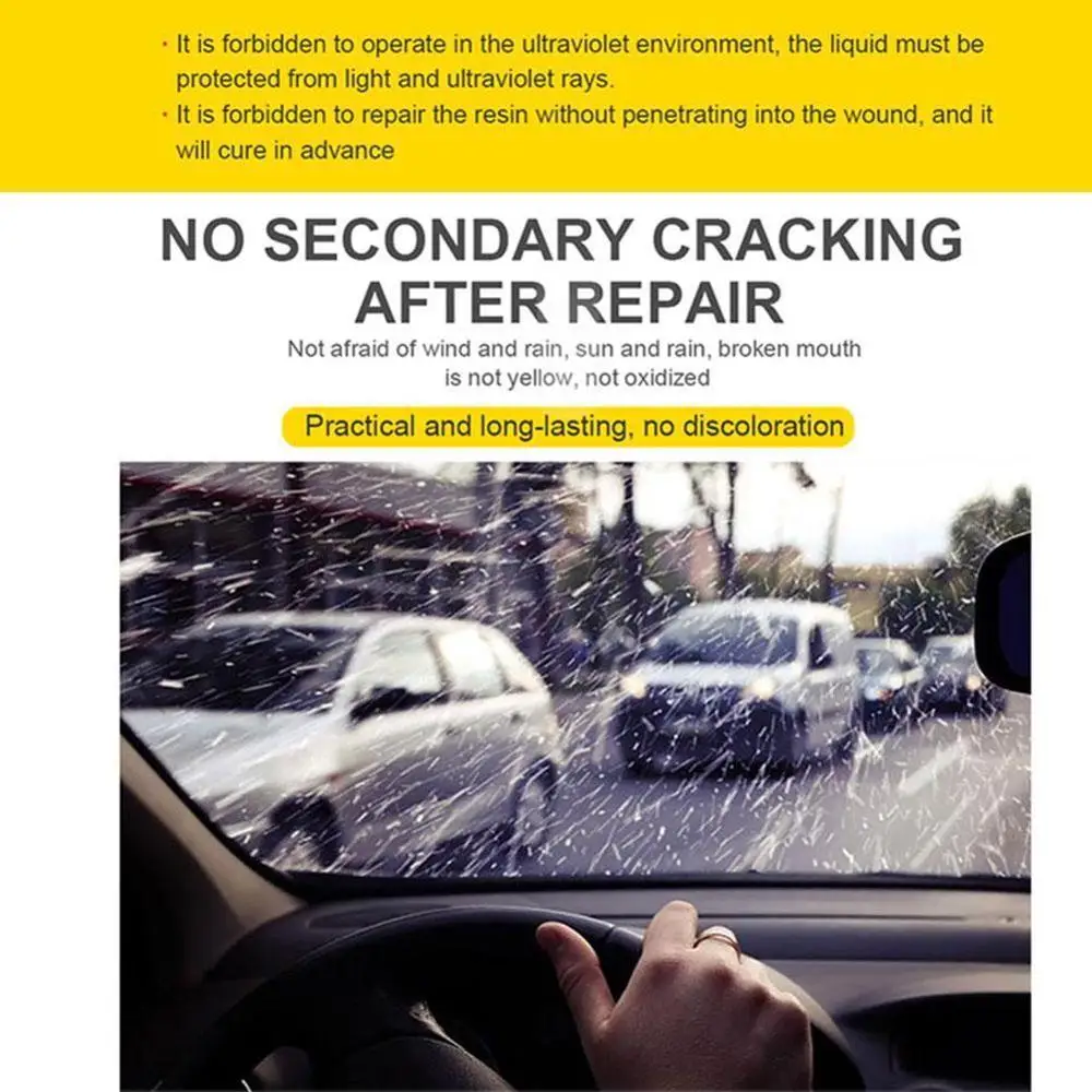 Набор для ремонта ветрового стекла ремонт стекол и царапин Стайлинг инструмент
