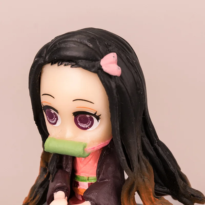 

WHOLESALE 7cm HOT Demon Slayer Action Figures Cartoon Toy Dolls Birthday Gift Toys Boy Girls Children Anime Model Figure Set