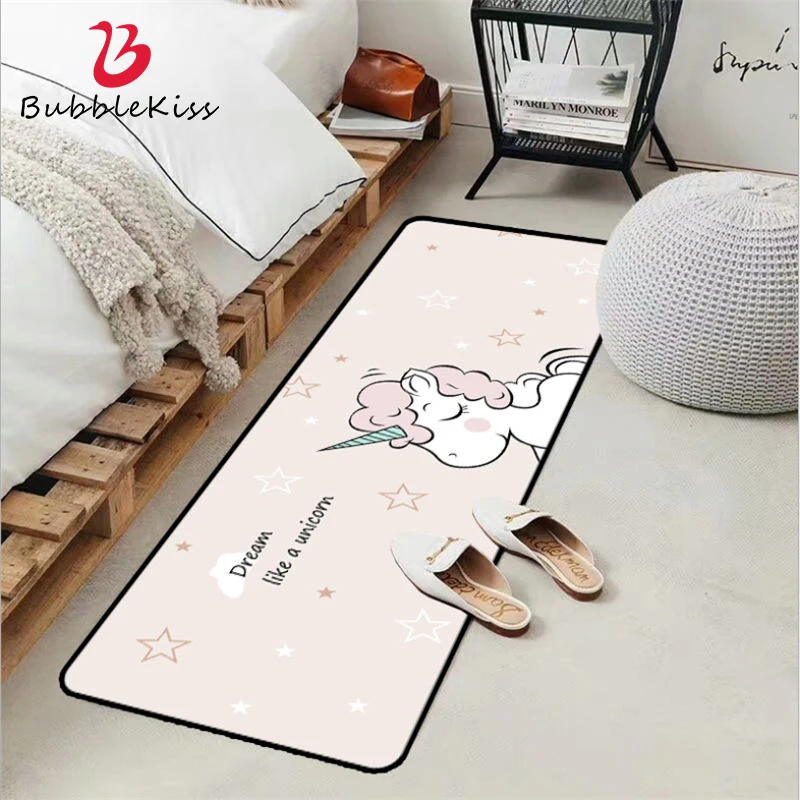 Дверные коврики с поцелующимися пузырями уличный милый мультяшный белый