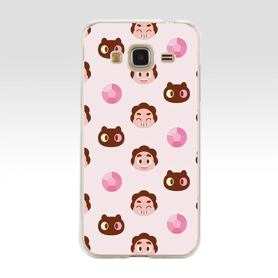 Мягкий Силиконовый ТПУ чехол 060FG для телефона с мультяшным Стивеном Вселенной