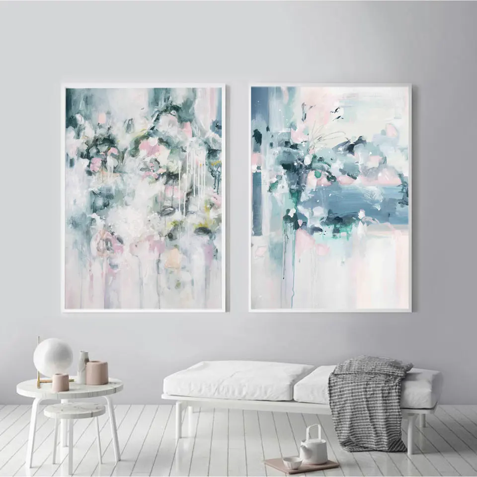 

Purple Haze Abstract Art Print Canvas Painting Nordic Artwork Posters Colorful Graffiti Art Wall Picture For Living Room Decor