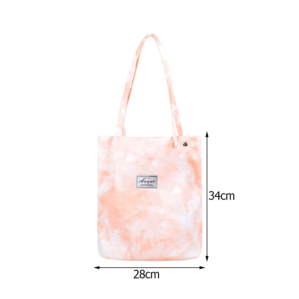 

Fashion Women Tie Dye Patchwork Shoulder Shopping Bags Casual All-matchfor Ladies Large Capacity Tote Handbags Hot Dropshipping