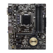 ASUS H97M-E LGA 1150 Intel H97 Desktop PC Motherboard DDR3 16GB Xeon E3-1280 v3 Core i7-4790K 4770K Cpus M.2 PCI-E 3.0 6×USB3.0